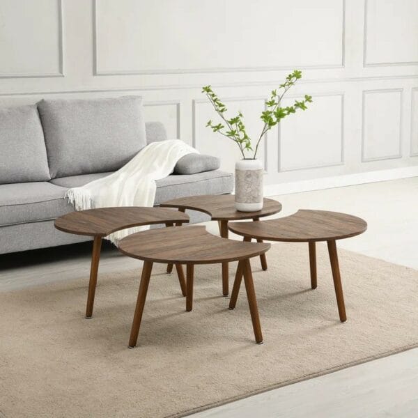 3 Legs Coffee Table (Set of 4)