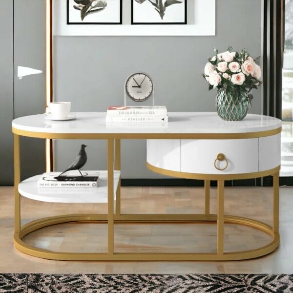 Kellerstrass Frame Coffee Table with Storage