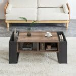 Adeliah Sled Coffee Table with Storage