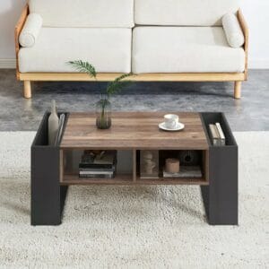 Adeliah Sled Coffee Table with Storage