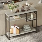 Geometric Art Console Tables for Entryway
