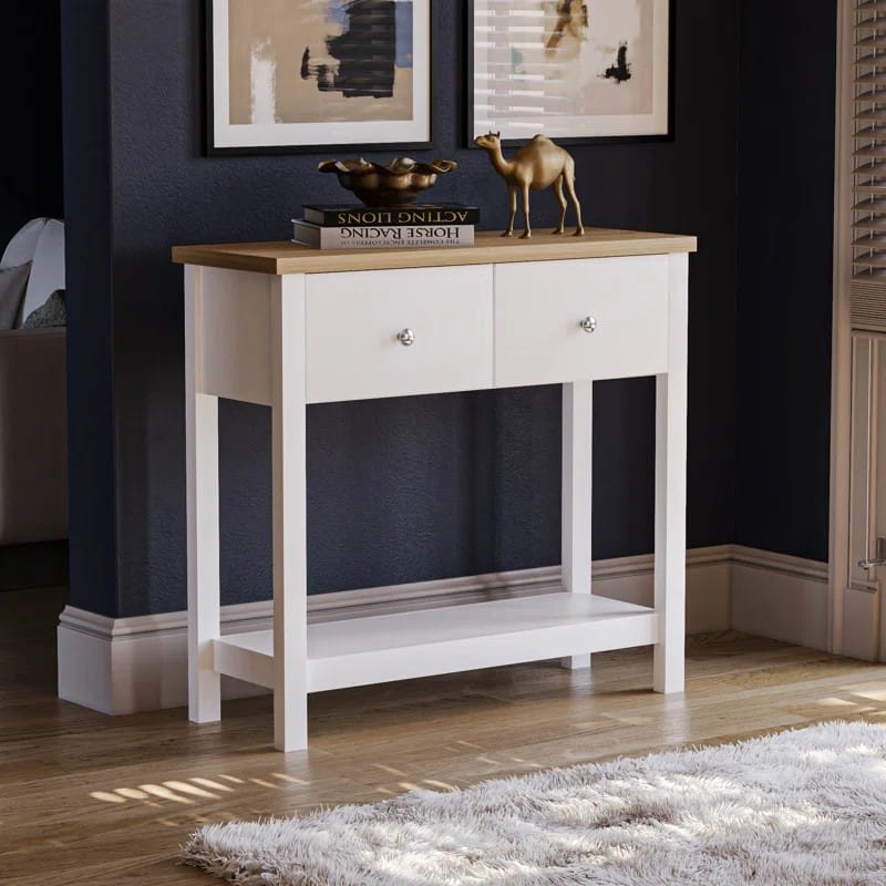 2 Drawer Console Table Hallway
