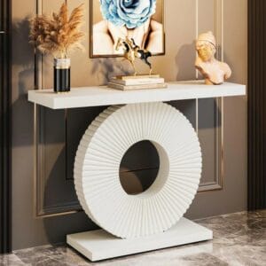 100Cm Console Table Slim Hallway Table