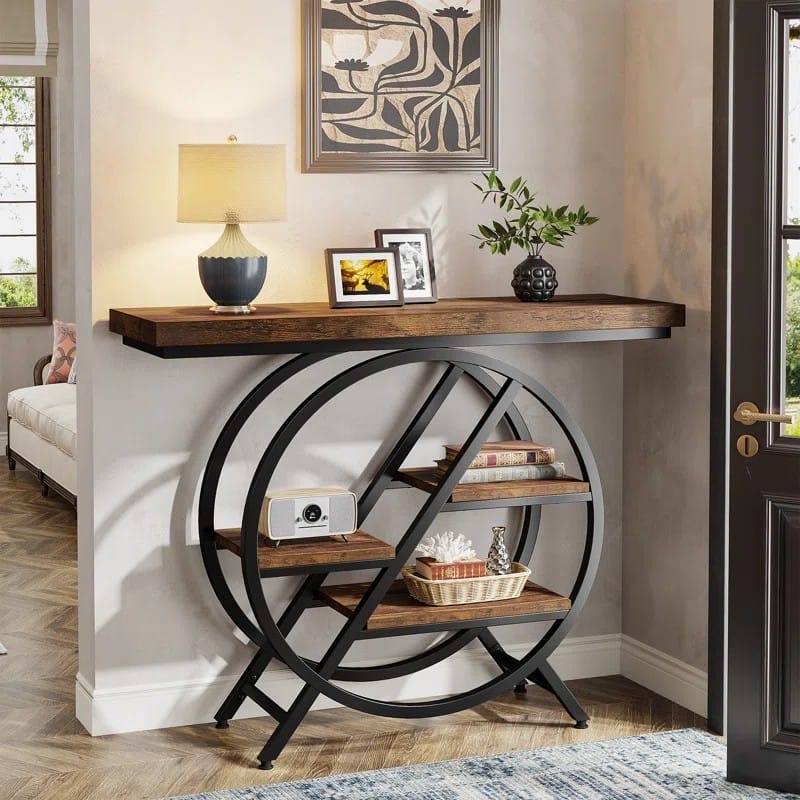 100cm Circle Console Table