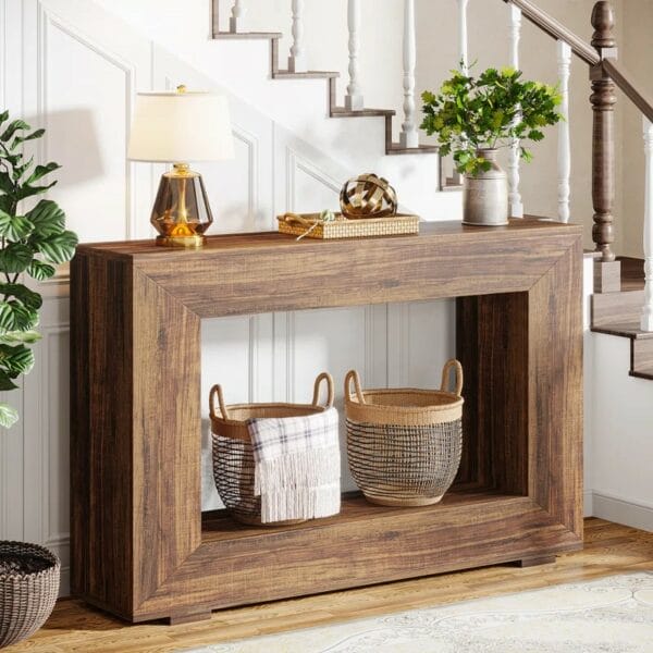 wooden Console Table