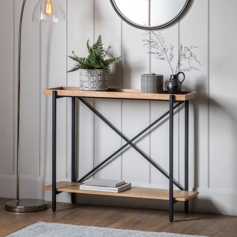 100cm Solid Wood Console Table