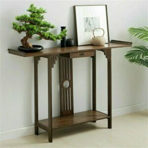 Finbar 81.5cm Solid Wood Console Table