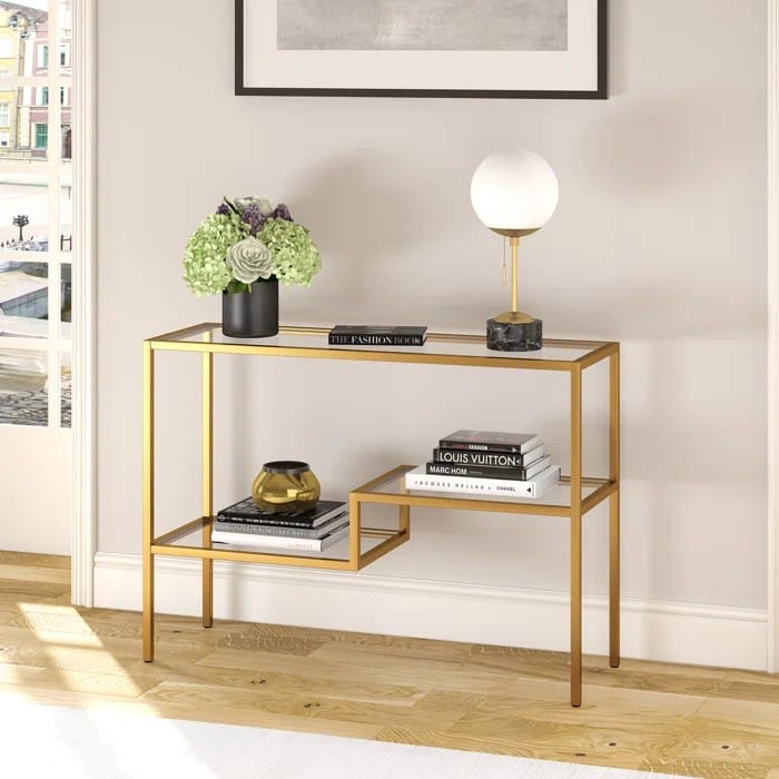 Goleden Console Table