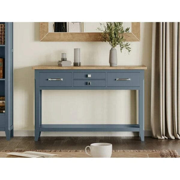 Dequon 122cm Solid Wood Console Table