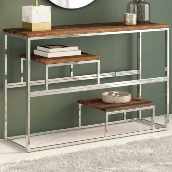 Ferndown 110cm Solid Wood Top Console Table