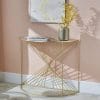 Liberty 100cm Glass Top Console Table