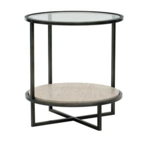 Harlow Glass End Table
