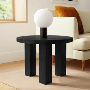 Siham Solid Wood End Table
