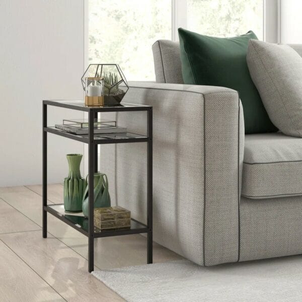 modern glam side table
