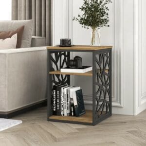 Candance Side Table with Storage