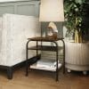 Aslak Side Table with Storage