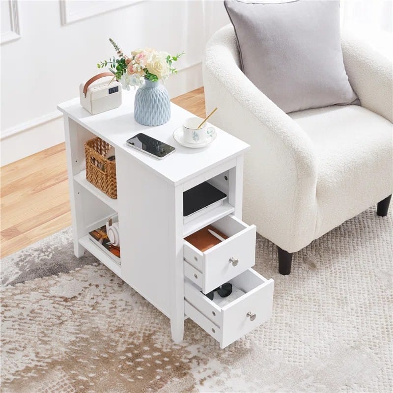 Side Table with Storage