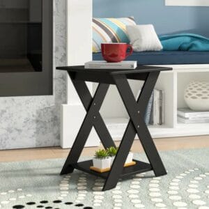 Artesian Criss-Crossed Side Table (Set of 2)