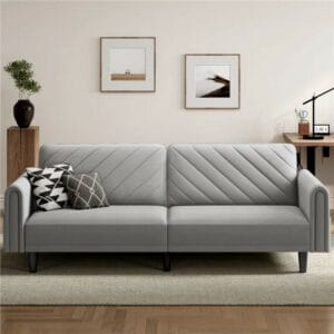 Gray 2 Seater Sleeper