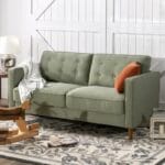 Floman Mid-Century Modern Upholstered sofa
