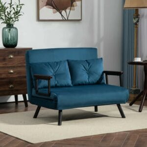 Blue Sofa Bed