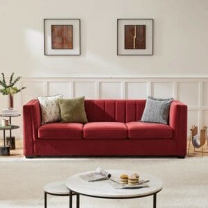 أريكة قطيفة لغرفة المعيشة