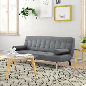 Simeon 3 Seater Upholstered Sleeper