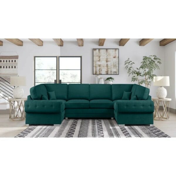 Mcbride 3 - Piece Velvet Large Sectional