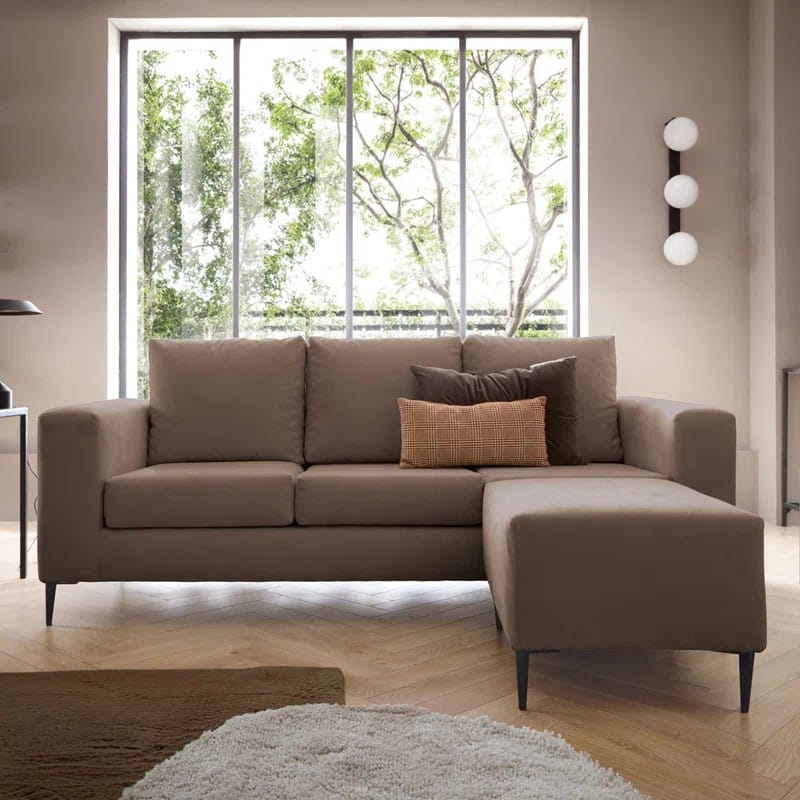 ألونتا - 2 قطعة أريكة منجدة وكرسي طويل