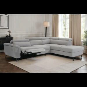 Dequita Upholstered Electric Reclining Corner Sectional