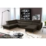 Large Corner Sectional with Sleeping Function and Storage Box