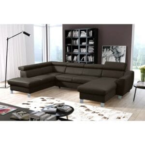 Large Corner Sectional with Sleeping Function and Storage Box