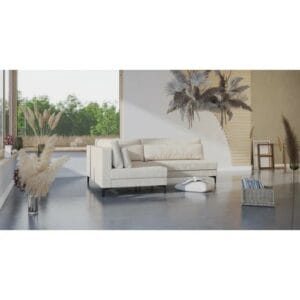 Hundo Cord Corner Sofa