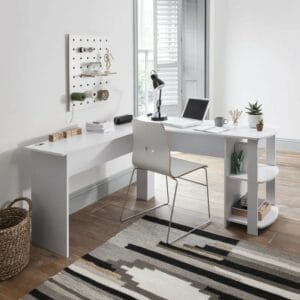 Unique L-Shape Computer Desk