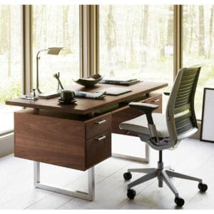 Brown Executive Desk