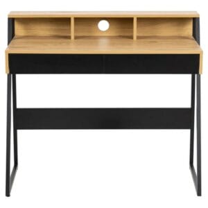 Black Rectangle Computer Desk