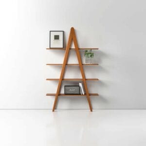 Dera Wide Etagere Bookcase