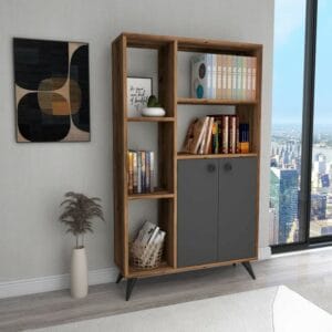 Bookcase with Storage Buzbee