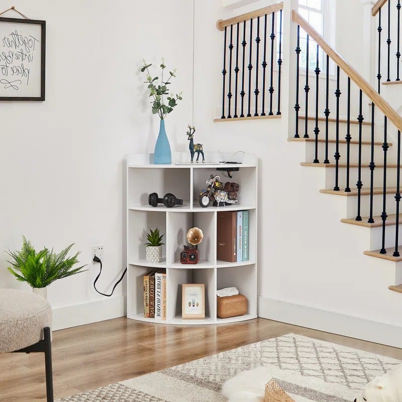 خزانة زاوية 4 طوابق مع محطة شحن