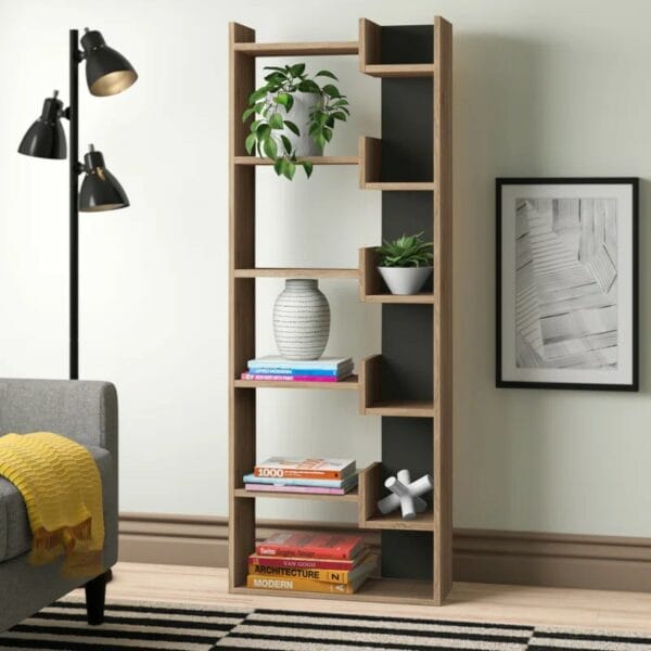 5-Tier Freestanding Bookcase