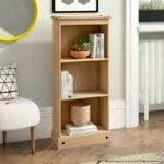 Clearmont Corona Design Low Narrow Bookcase