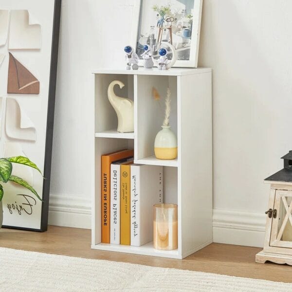 White Standard Bookcase
