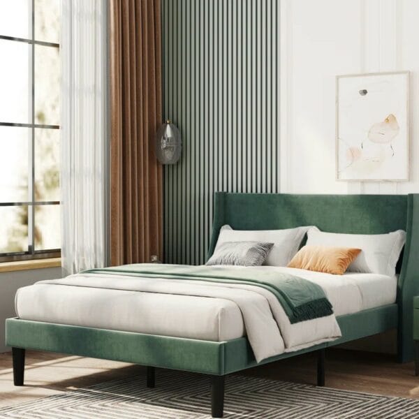 Mei Upholstered Bed Frame