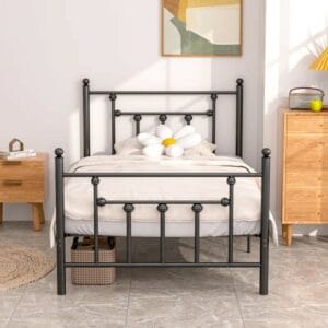 Footboard Platform Bed Frame Single Double Size