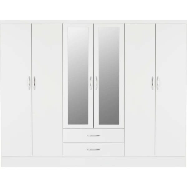 6 Door Wardrobe