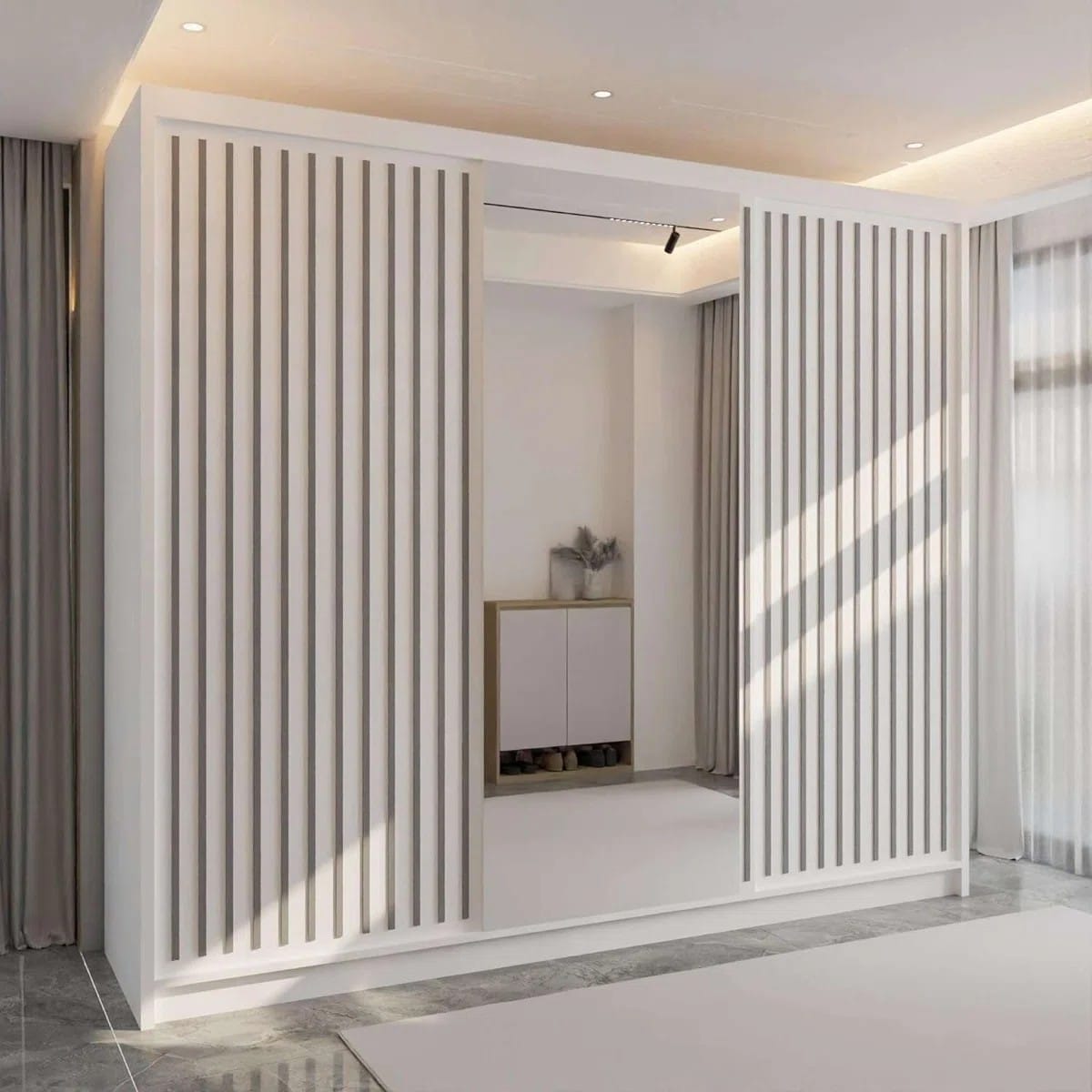 Sliding Wardrobe with Mirror