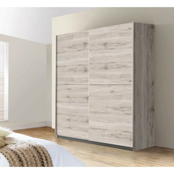 2 Door Manufactured Wood Wardrobe