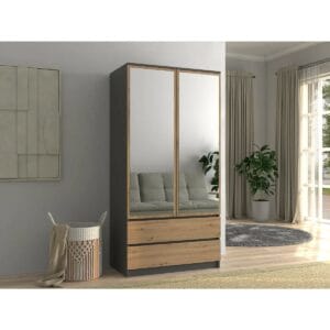 Sherian Malwa 2 Door Wardrobe