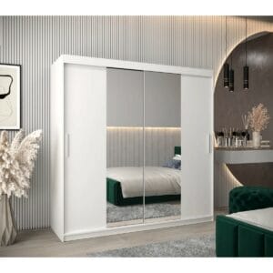 Atoria 2 Door Manufactured Wood Wardrobe