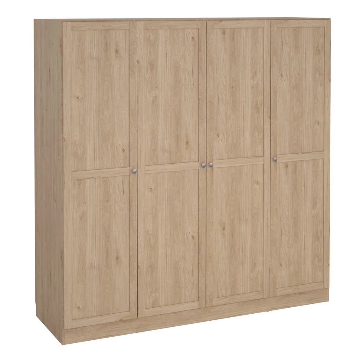 Bowery 4 Door Manufactured Wood Wardrobe